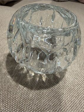 Homeco glass votive candle holder